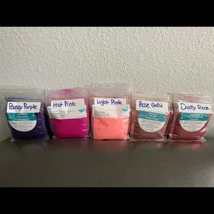 Custom glitters I can use to create your piece